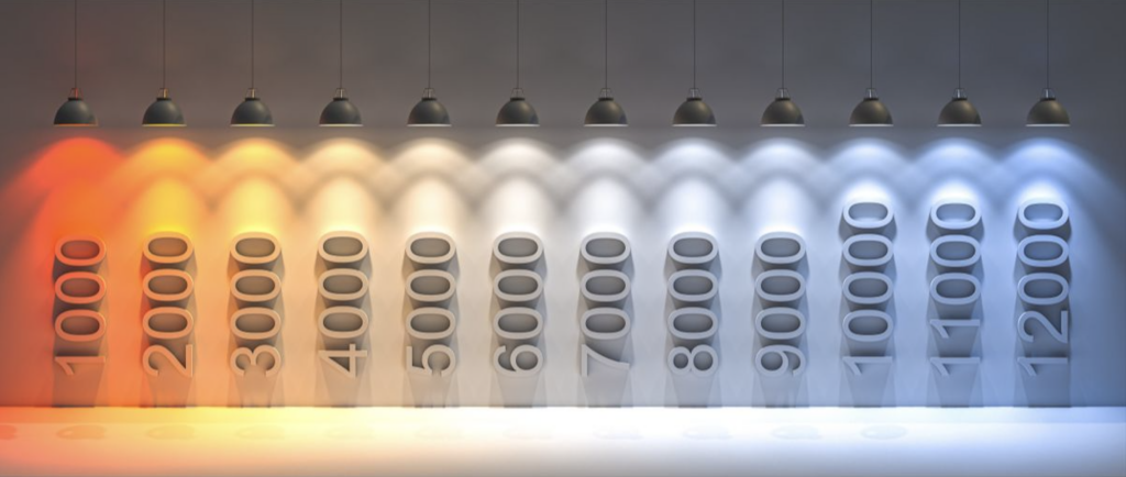 อุณหภูมิสีของแสงไฟ