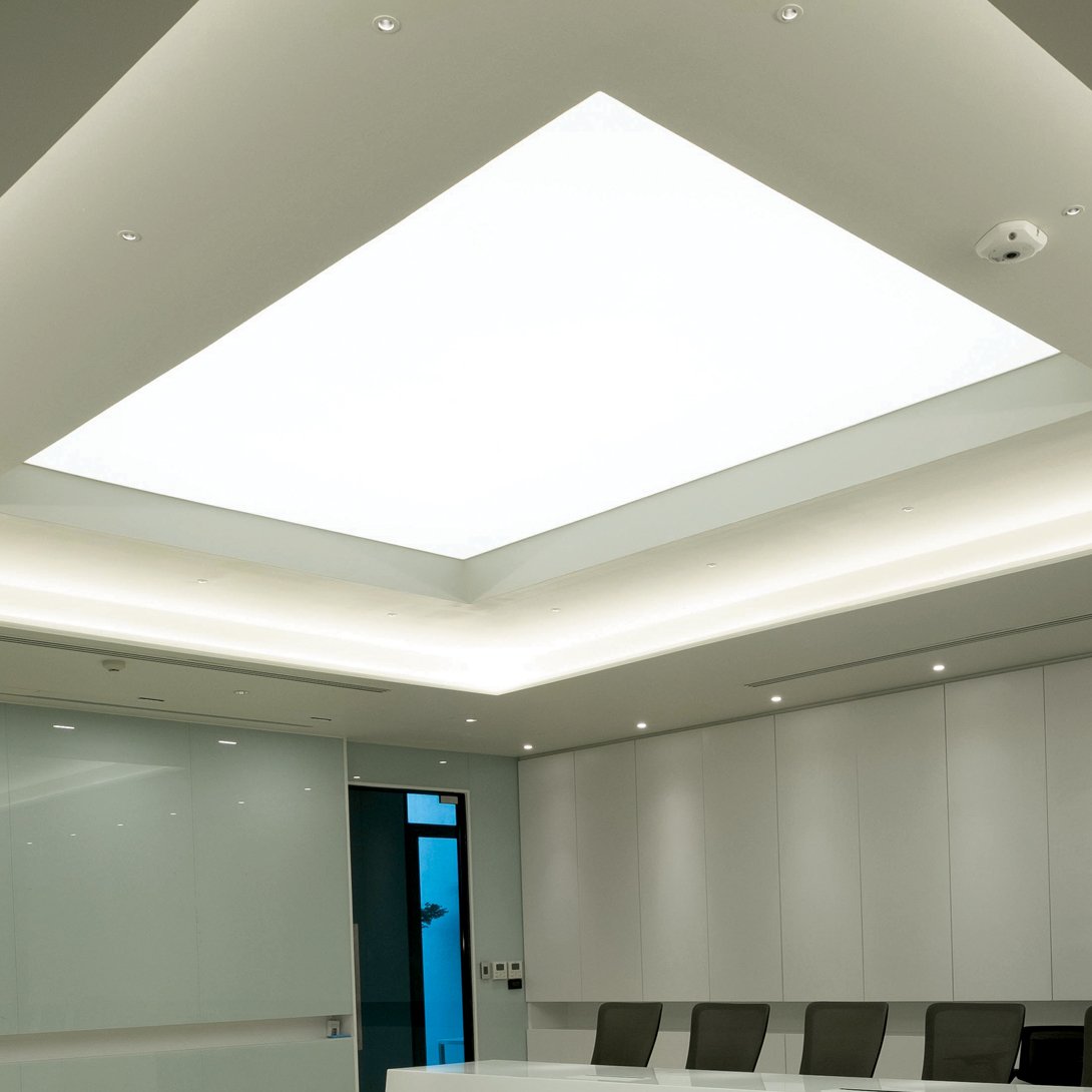 Streched Ceiling Lighting